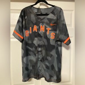 San Francisco Giants Camo Jersey XL
